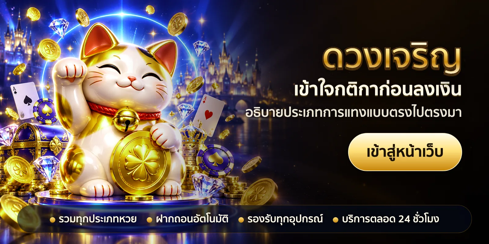 ภาพหัวเรื่องของ ดวงเจริญ ชุดที่ 3 — เข้าใจกติกาก่อนลงเงิน